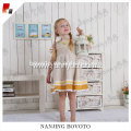 Children clothing wheat suit dress mustard&yellow 2 pieces